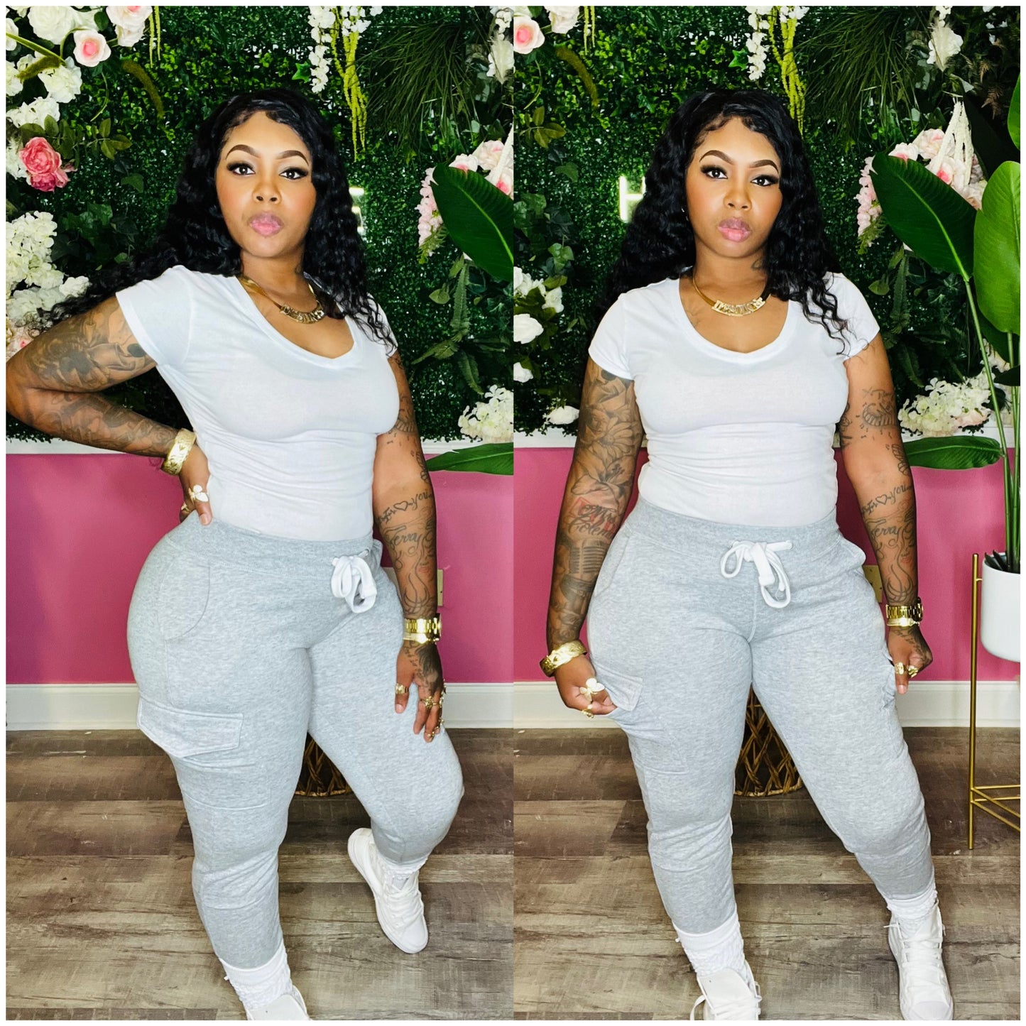 crystal joggers