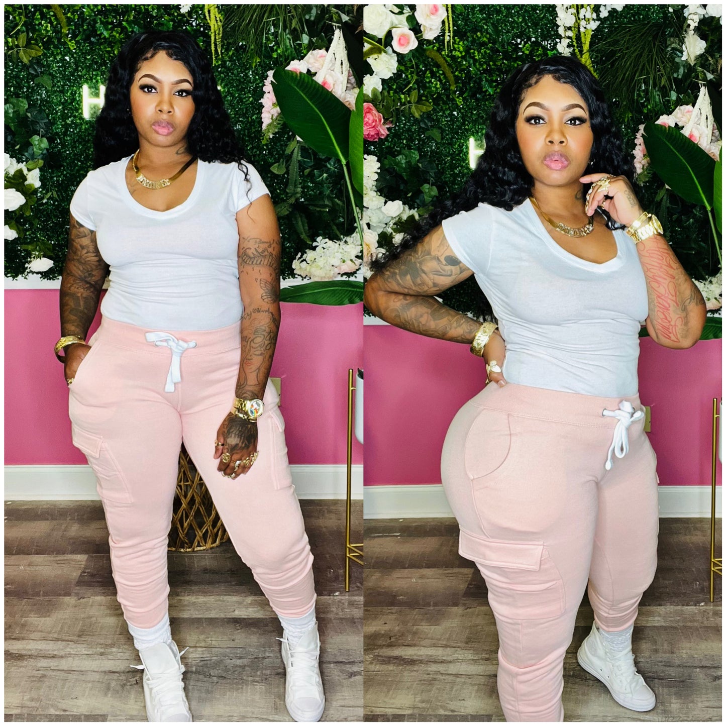 crystal joggers