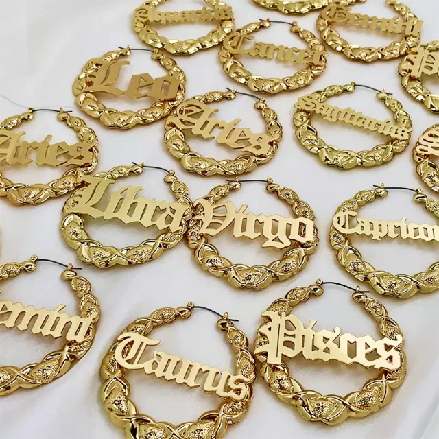 Old School Zodiac Earings