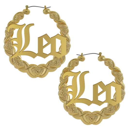Old School Zodiac Earings