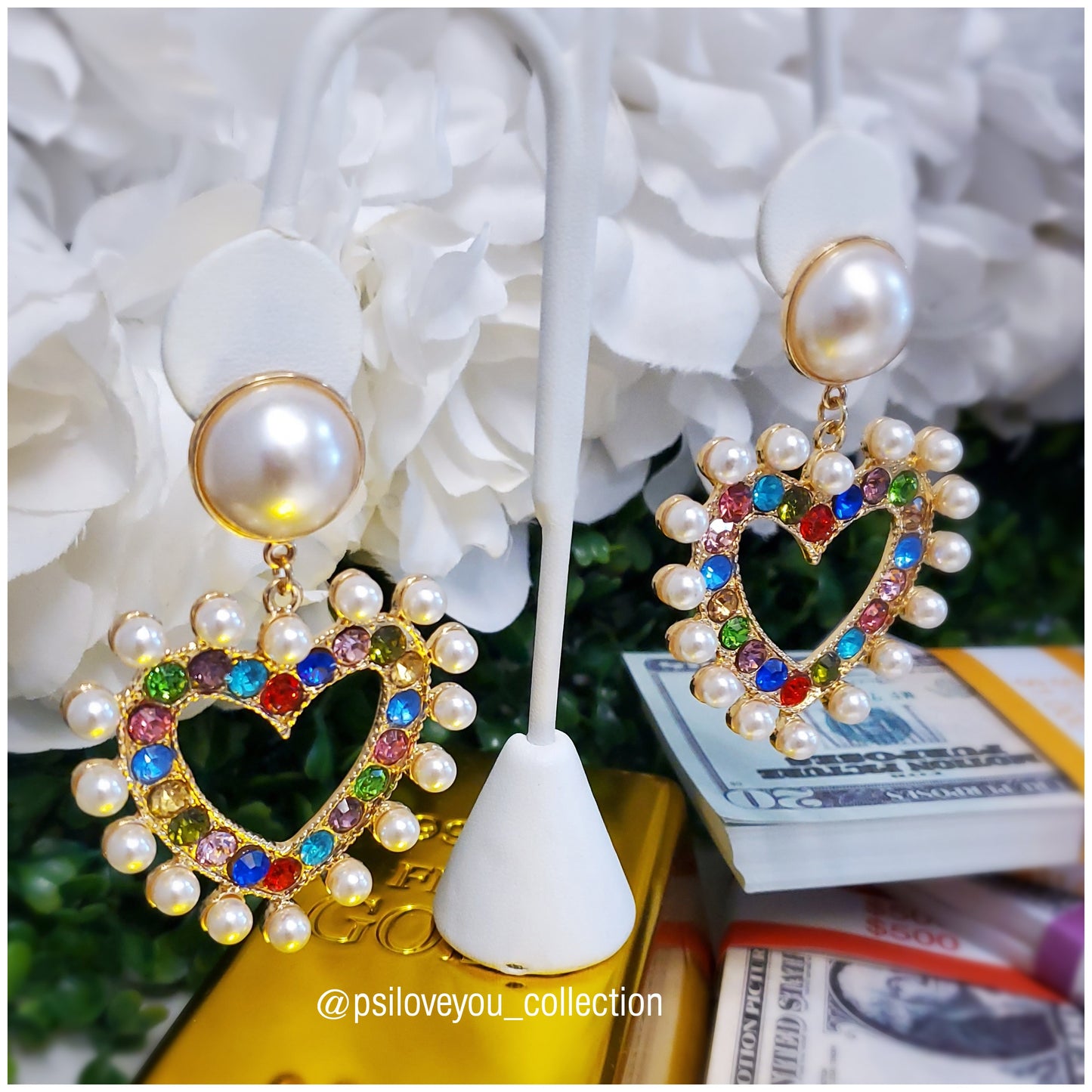 Heart of pearls